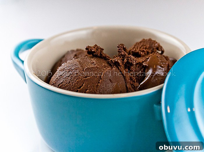 Bourbon Chocolate Brownie Gelato; 2013 The Heritage Cook