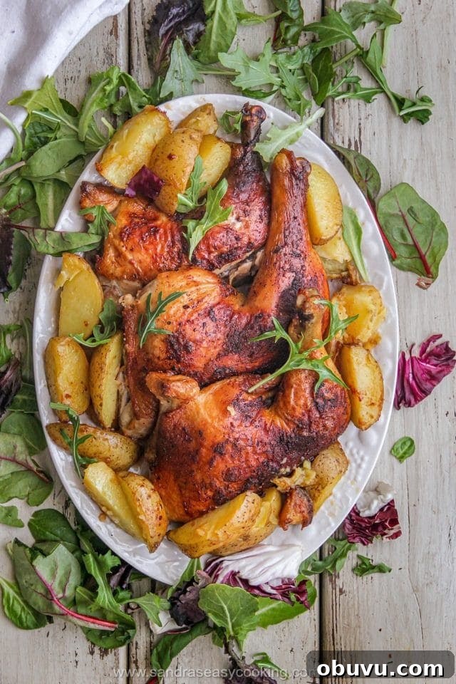 Cajun Chicken over Potatoes