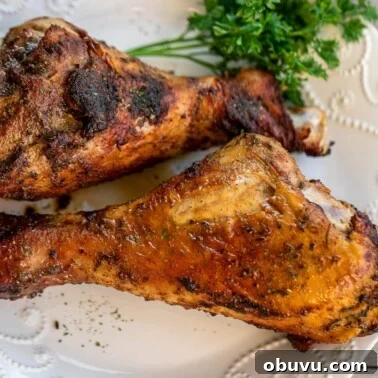 Crispy Pan-Fried Carrots with Garlic and Herbs 8 Square image of Turkey Drumsticks