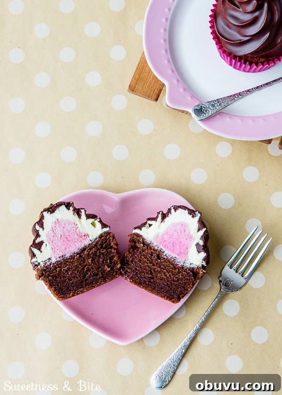 Neapolitan Surprise Cupcakes (Gluten-Free & Regular) 3 Neapolitan Surprise Cupcakes ~ Sweetness & Bite