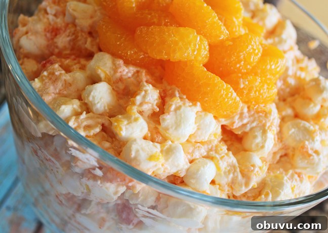 Fluffy Orange Jello Salad