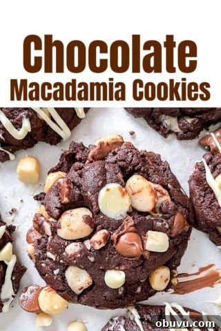 Chocolate MACADAMIA COOKIES