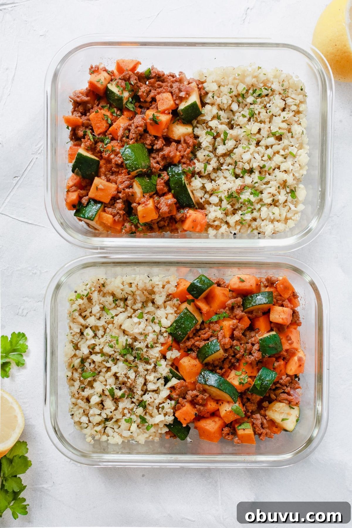ground beef sweet potato skillet