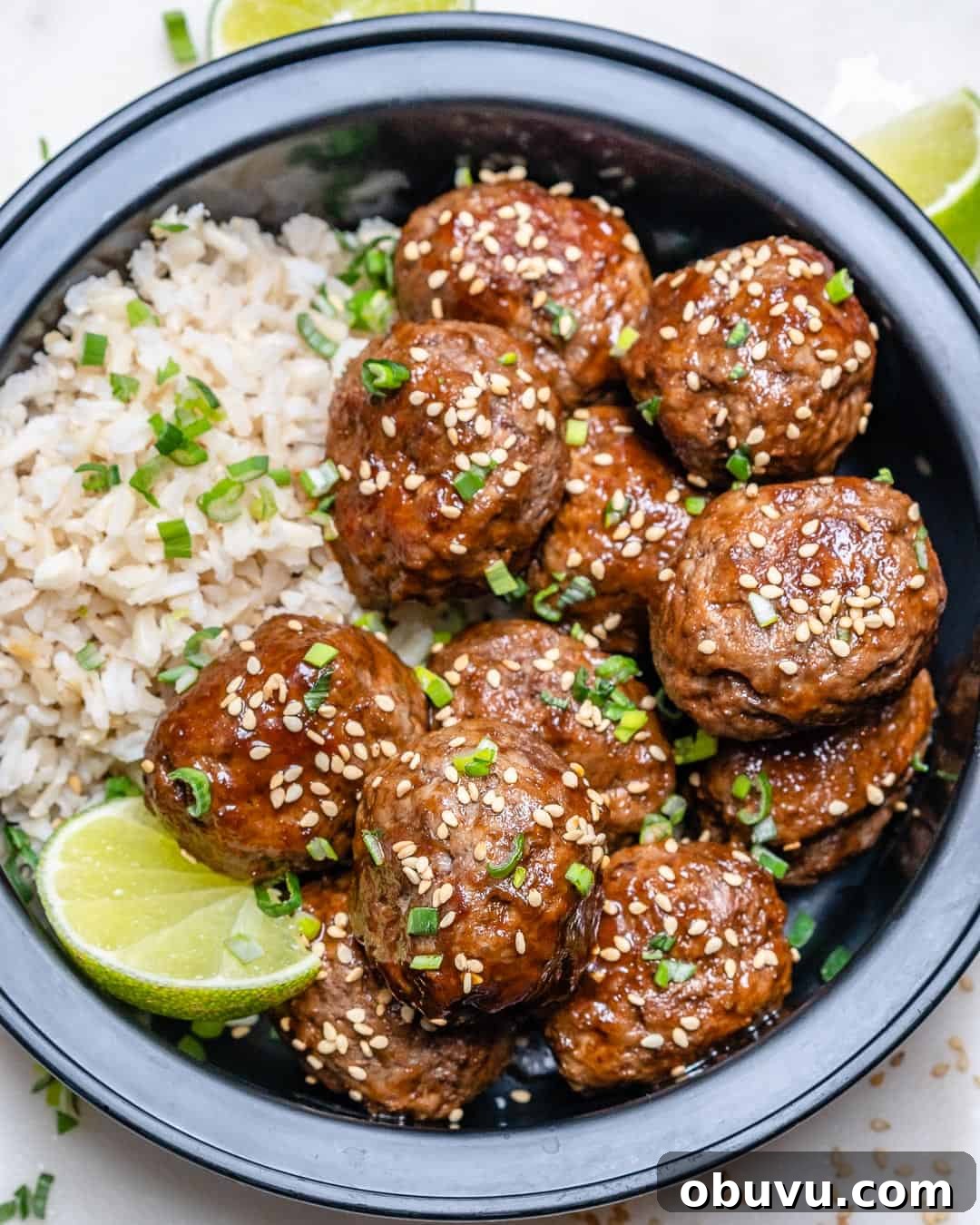 meal prep honey sirarcha meatballs