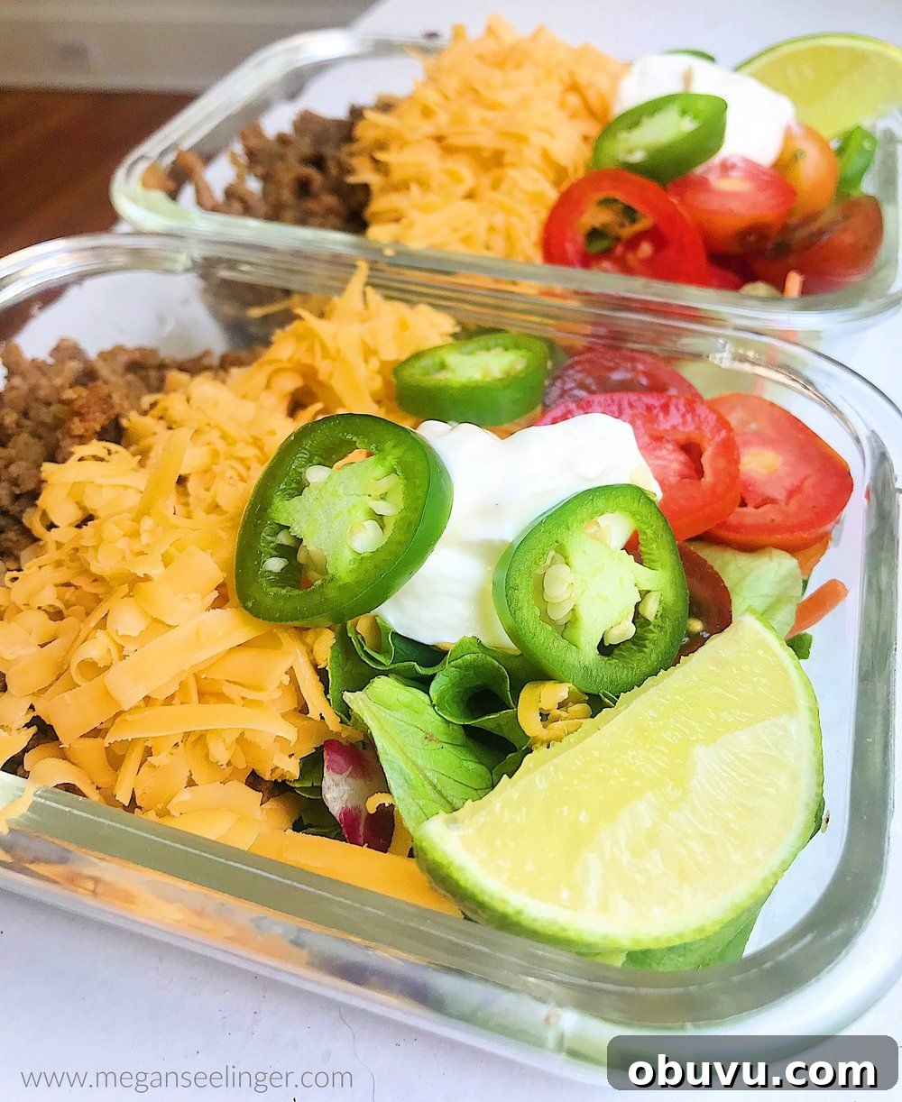 keto taco salad