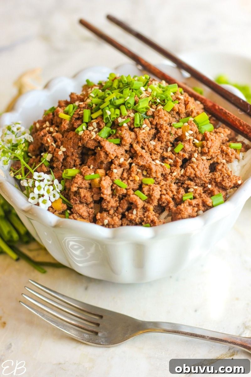 asian beef bowl