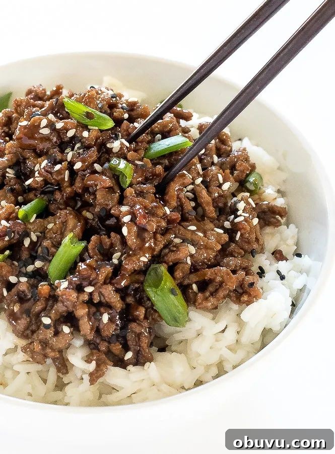 korean beef bowls
