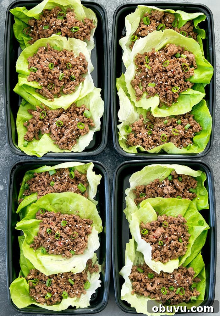 korean beef lettuce wraps