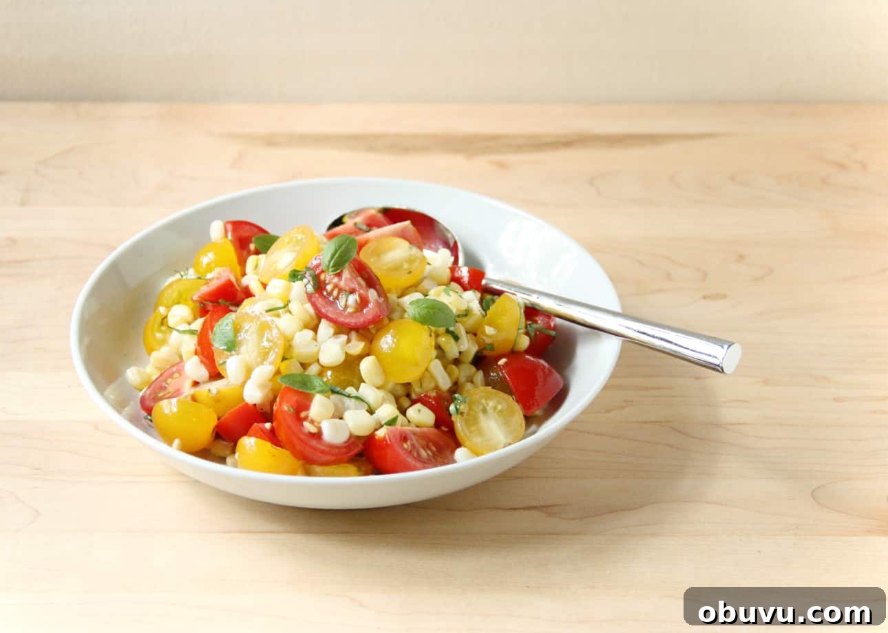 15 Summer Market Recipes to Celebrate Fresh Seasonal Produce 12 Tomato and Fresh Corn Salad