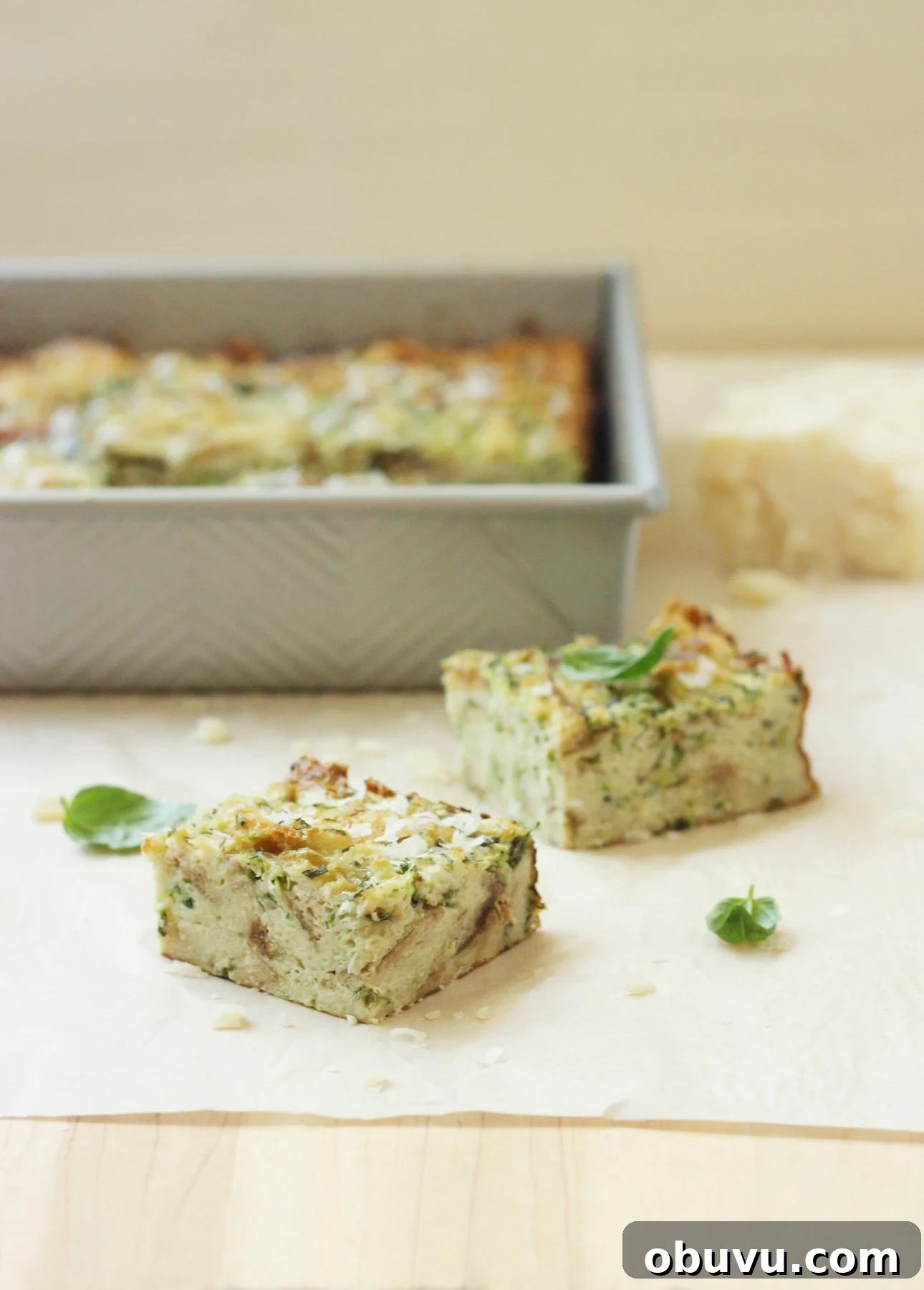 15 Summer Market Recipes to Celebrate Fresh Seasonal Produce 14 Zucchini and Parmesan Savory Bread Pudding