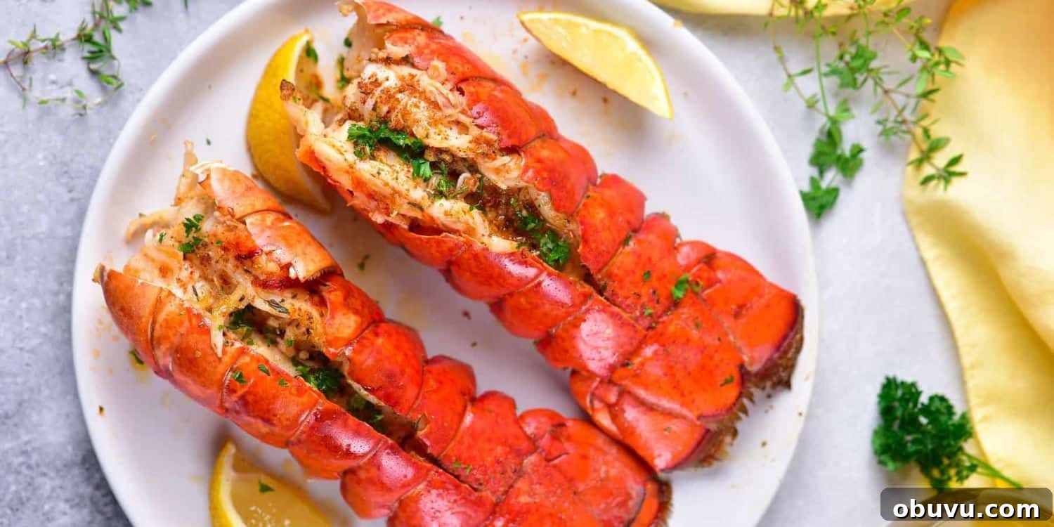 20 Fresh Seafood Dinner Recipes for Quick Weeknight Meals 13 Lobster tails with lemon.