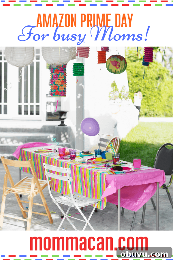 Amazon Prime Day For Busy Moms Planning Parties 
