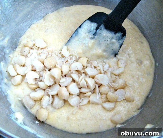 Adding all the ingredients together Adding all the ingredients together