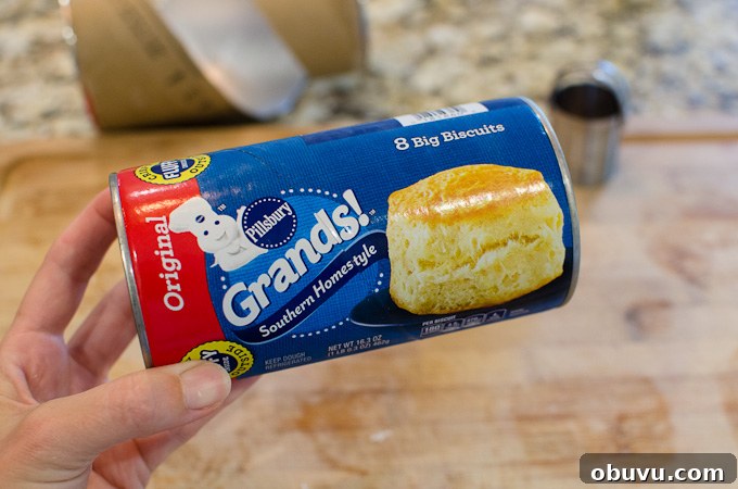 canned biscuits