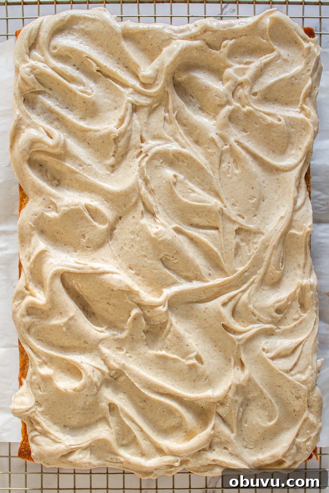 Brown Butter Banana Cake with Cream Cheese Frosting 8 Brown Butter Cream Cheese Icing
