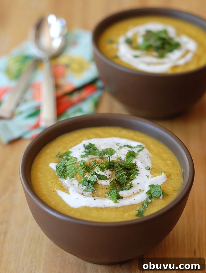 10 Delicious Apple Recipes to Serve at Thanksgiving 8 Apple, Corn and Butternut Squash Soup with Curry