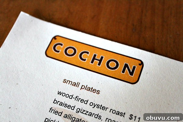 Cochon Restaurant