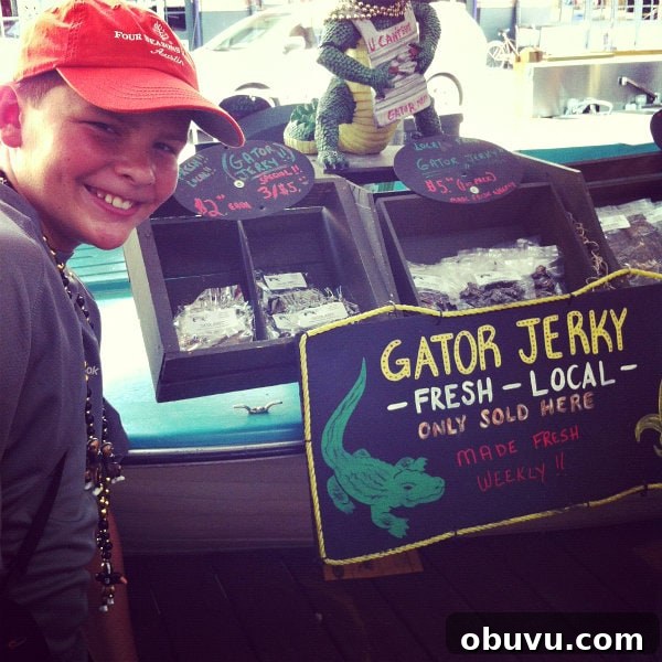 Gator Jerky