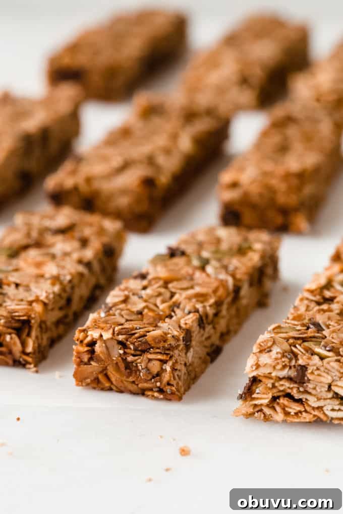 sliced muesli bars