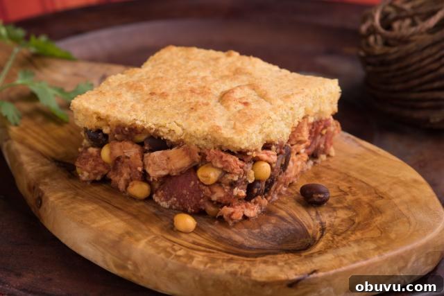 Chicken or Turkey Tamale Pie