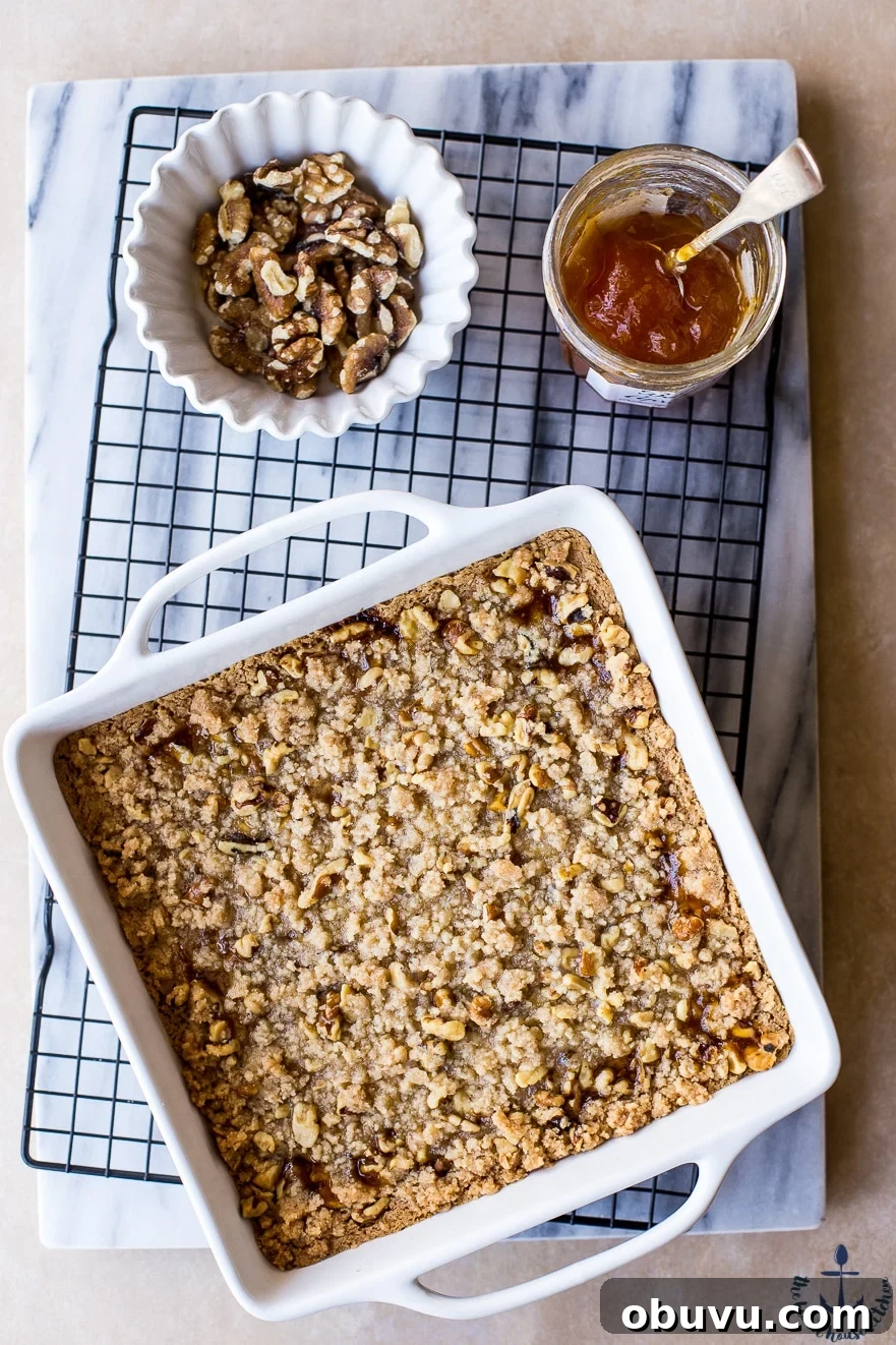 Apricot Walnut Streusel Bars Apricot Walnut Streusel Bars