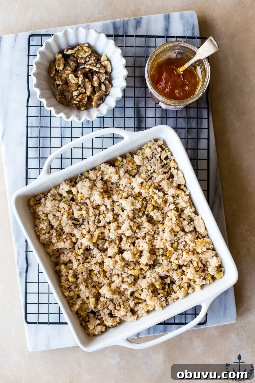 Apricot Walnut Streusel Bars Apricot Walnut Streusel Bars