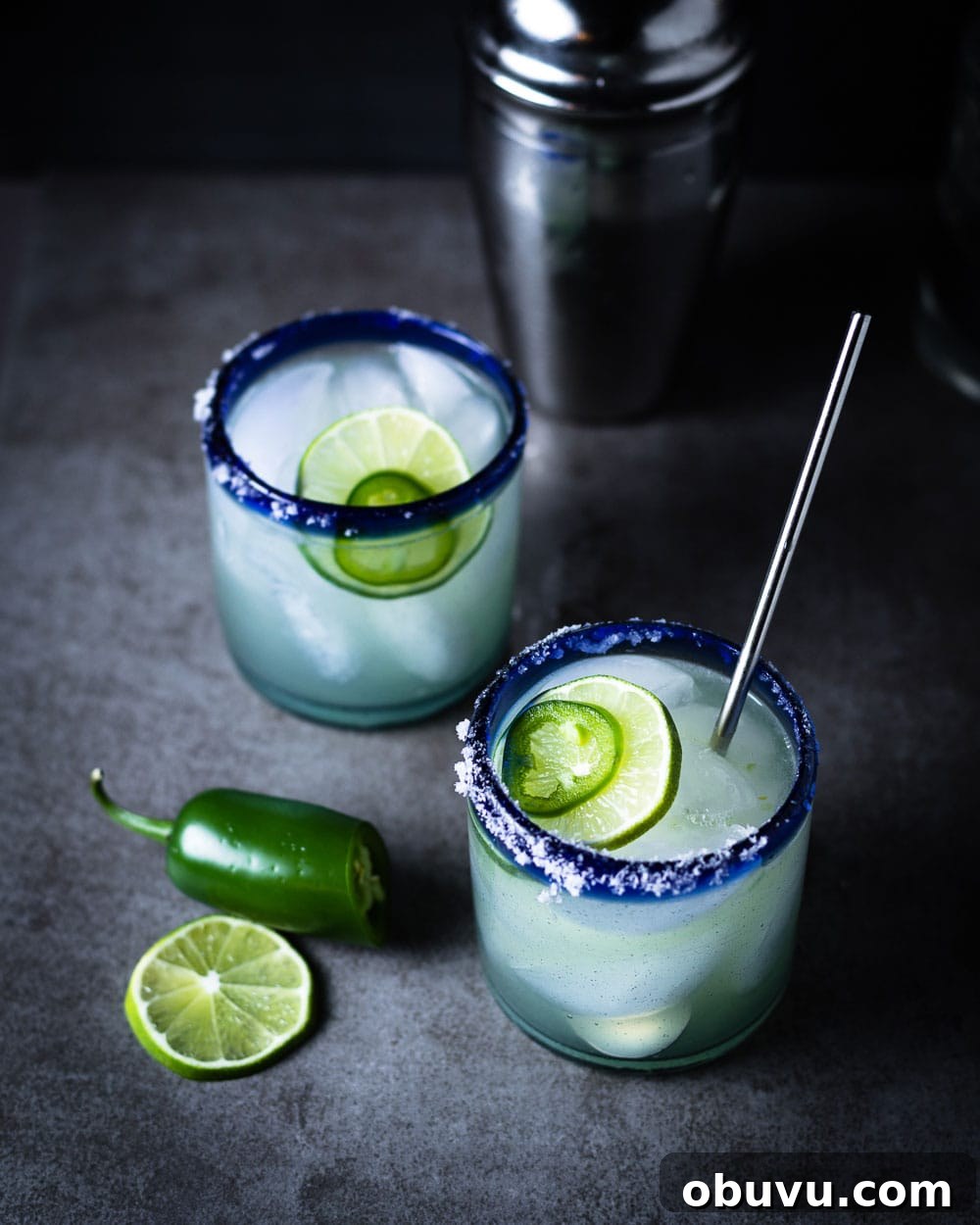 Hot and Smoky Mezcal Margarita