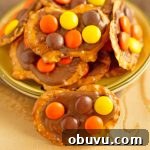 3 ingredient leftover Halloween candy recipe.