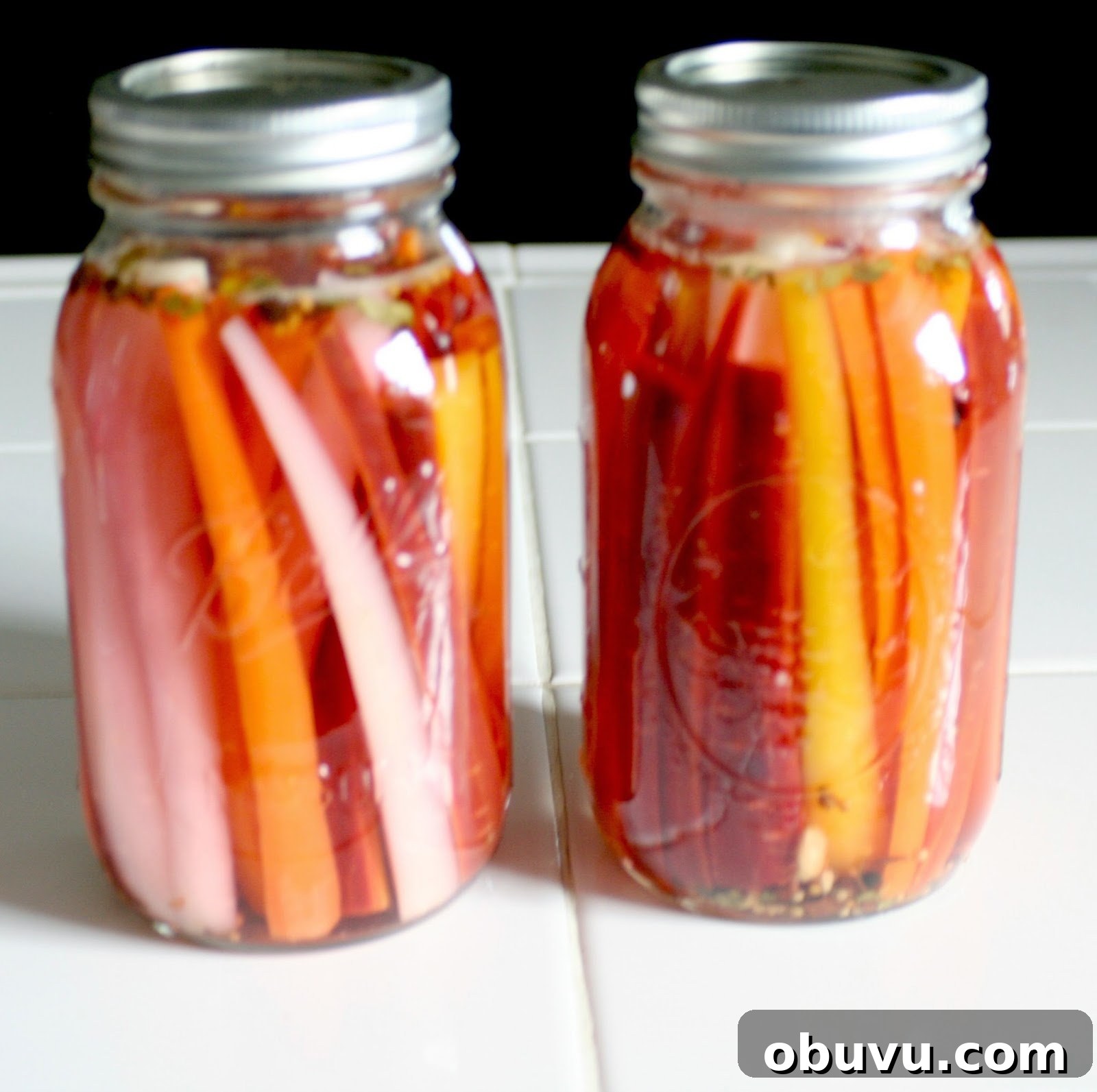 Rainbow Carrot Refrigerator Pickles Recipe for Quick Tangy Snacks 8 img 286 10