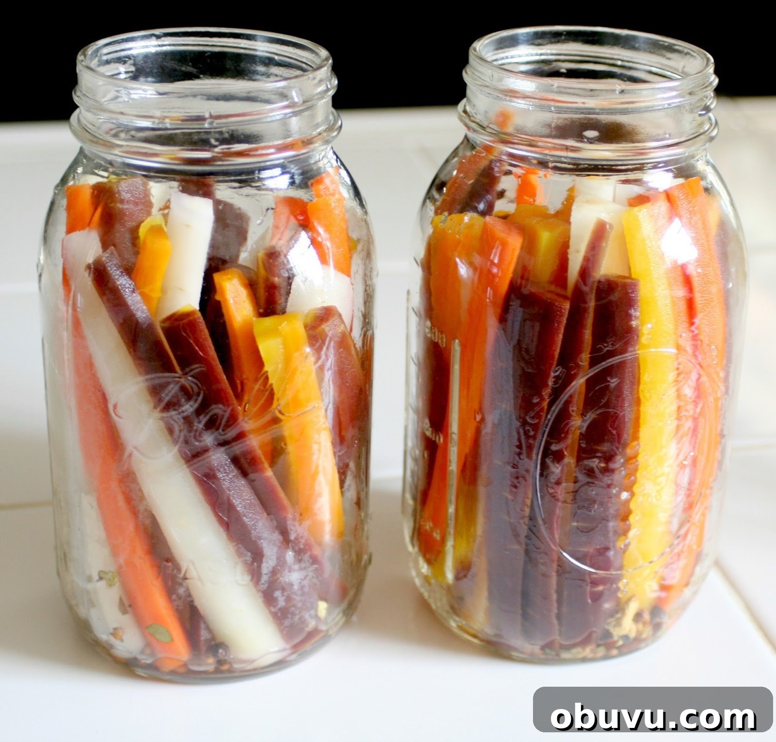 Rainbow Carrot Refrigerator Pickles Recipe for Quick Tangy Snacks 6 img 286 8