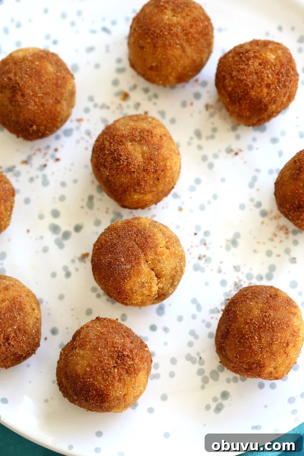 Pumpkin Pie Truffles closeup