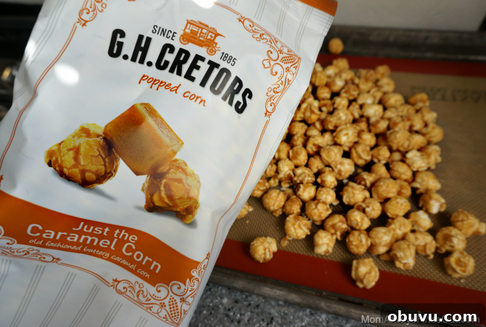 DIY Gourmet Popcorn Gift Ideas Using G.H. Cretors Popcorn 4 gh cretors caramel corn