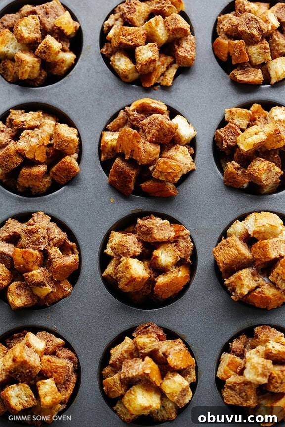 Cinnamon French Toast Cups with Maple Drizzle 11 French Toast Cups Recipe | gimmesomeoven.com
