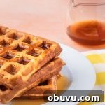 Peach Oat Pancakes & Waffles: Fluffy, Fruit-Studded Recipes 8 img 3329 7