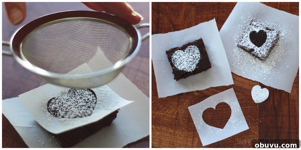 Decadent One‑Bowl Whole Wheat Brownies + Valentine's Serving Ideas 4 Surprisingly Decadent Brownies (Healthy, Whole Wheat & One Bowl!) {from Two Healthy Kitchens}