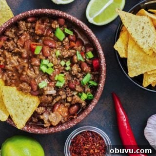 Heirloom Turkey Chili Recipe from Mom 5 Mom's Best Turkey Chili