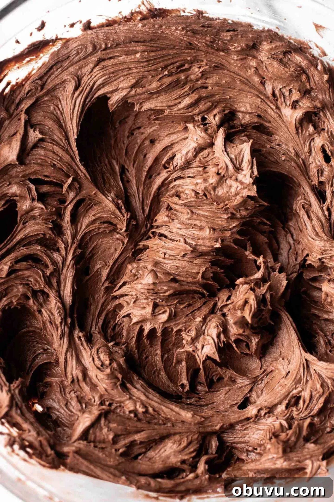 Decadent Gluten-Free Chocolate Cake Recipe 8 gluten free chocolate cake chocolate buttercream frosting in bowl