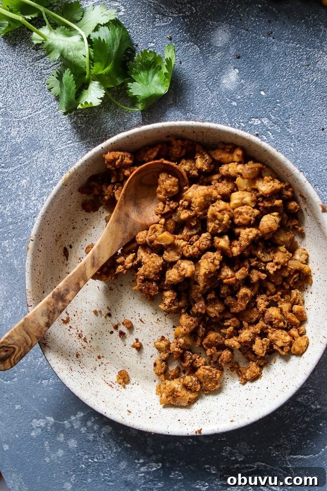 Vegan Tempeh Tacos with Savory Meat Filling 3 Vegan Tempeh Taco Meat