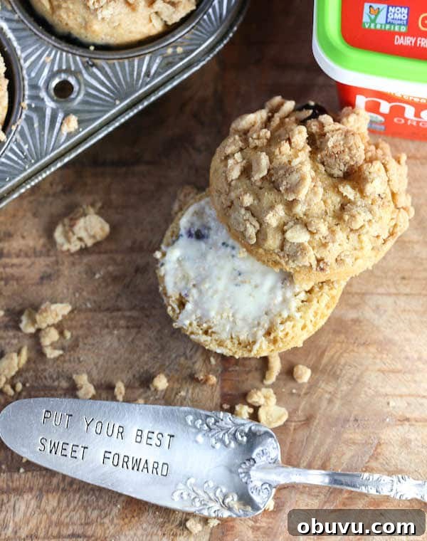 Whole Grain Blueberry Muffins