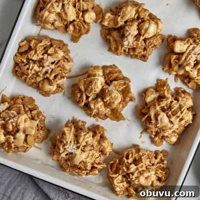 peanut butter cornflake cookies