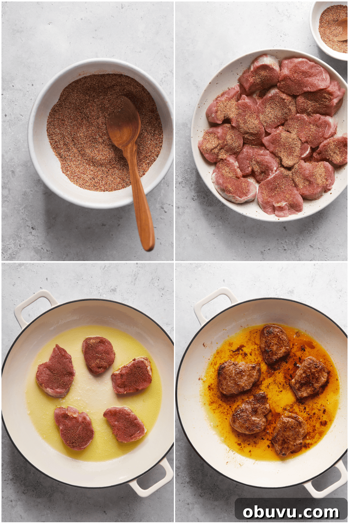Pork Medallions with Caramelized Onions and Mushrooms 6 Serving suggestion with mashed potatoes