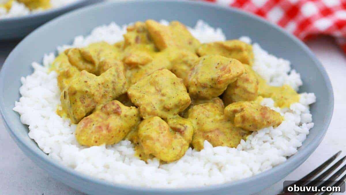 29 Delicious Low-Carb Meals That Aren’t Just Salad 8 Chicken curry with rice.