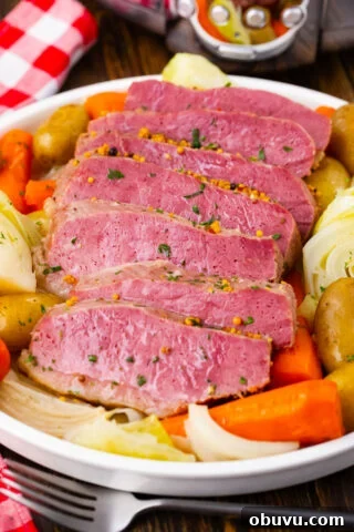 Slow Cooker Corned Beef with Cabbage