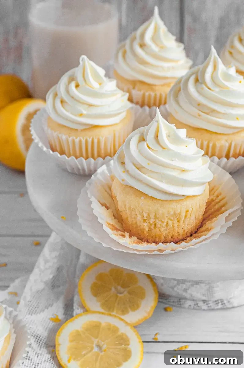 Gluten-Free Dairy-Free Lemon Cupcakes Recipe 3 A burst of summer citrus, these easy gluten-free lemon cupcakes are topped with the most amazing lemon cream cheese frosting.