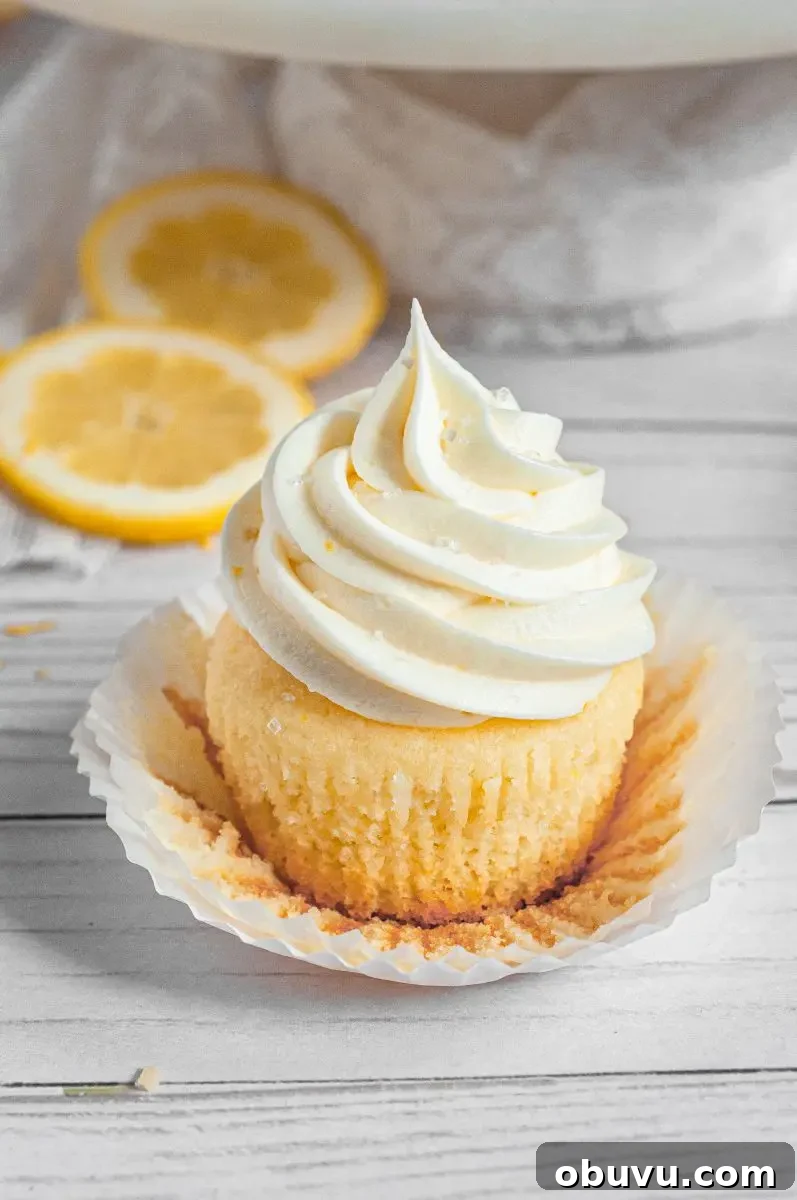 Gluten-Free Dairy-Free Lemon Cupcakes Recipe 5 A burst of summer citrus, these easy gluten-free lemon cupcakes are topped with the most amazing lemon cream cheese frosting.