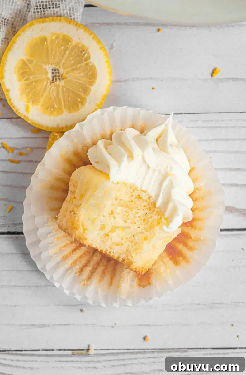 Gluten-Free Dairy-Free Lemon Cupcakes Recipe 8 A burst of summer citrus, these easy gluten-free lemon cupcakes are topped with the most amazing lemon cream cheese frosting.