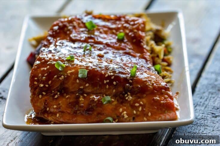 Grilled Teriyaki Salmon