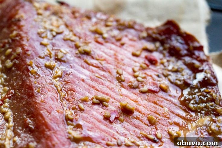 Teriyaki Smoked Salmon