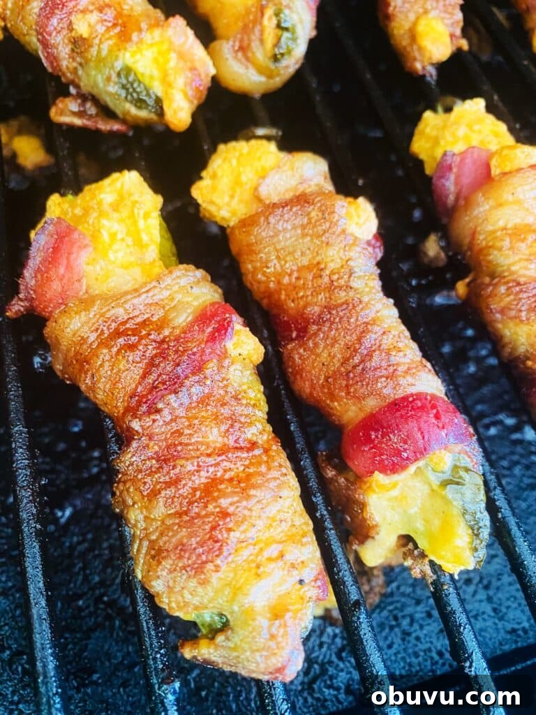 Smoked Honey Jalapeño Poppers with Creamy Cheese Filling 10 Smoked Honey Hot Jalapeno Poppers