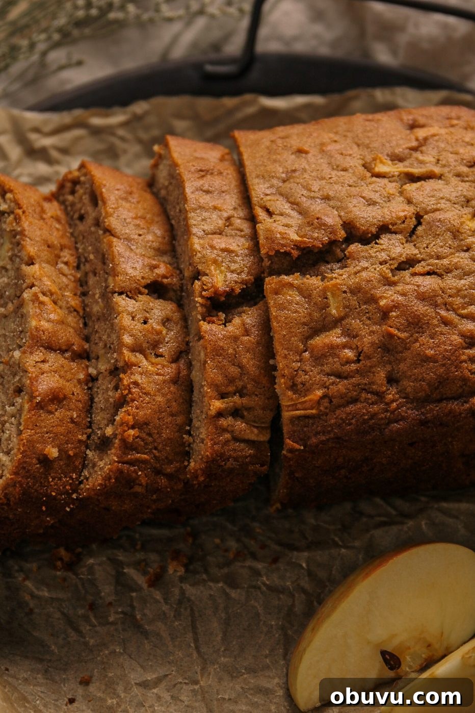 Moist Apple Loaf Recipe with Cinnamon Glaze 8 This might just be my best apple loaf recipe
